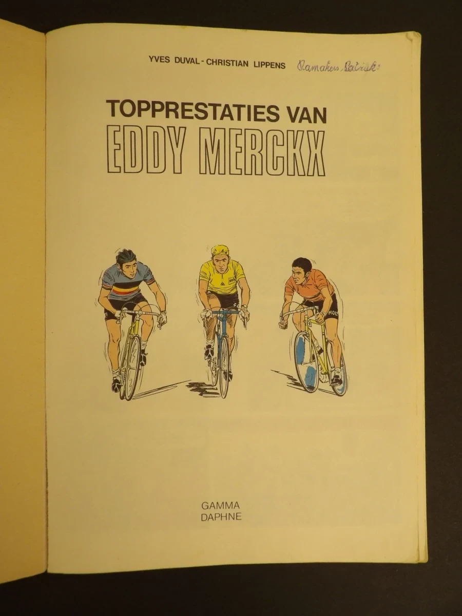 "Topprestaties van Eddy Merckx" stripverhaal (1973) - foto 3