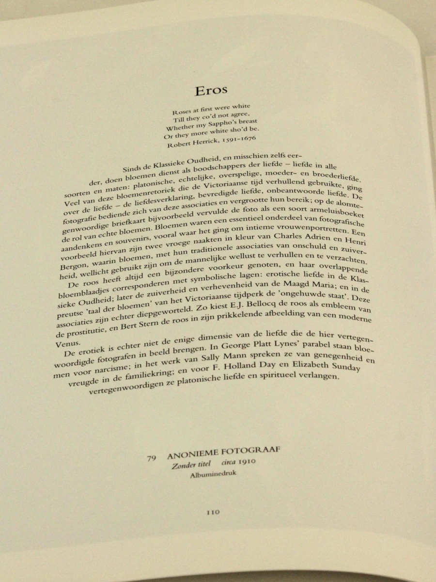 Flora Photographica Bloemen in de fotografie van 1835 tot Heden- Wiliam Erwing SDU uitgeverij koninginnengracht/uitgeverij Focus 's-Gravenhage/ Amsterdam 1991 - foto 6
