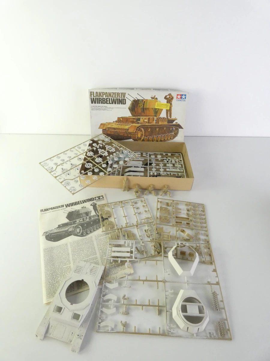 Kavel van 5 militaire modelbouwdozen (1:35 & 1:72) – Tamiya, Italeri, Airfix – Deels Vintage - foto 7