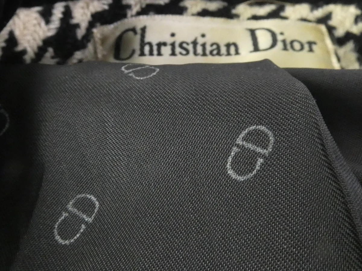 Vintage damesjas gemerkt Christian Dior - foto 13