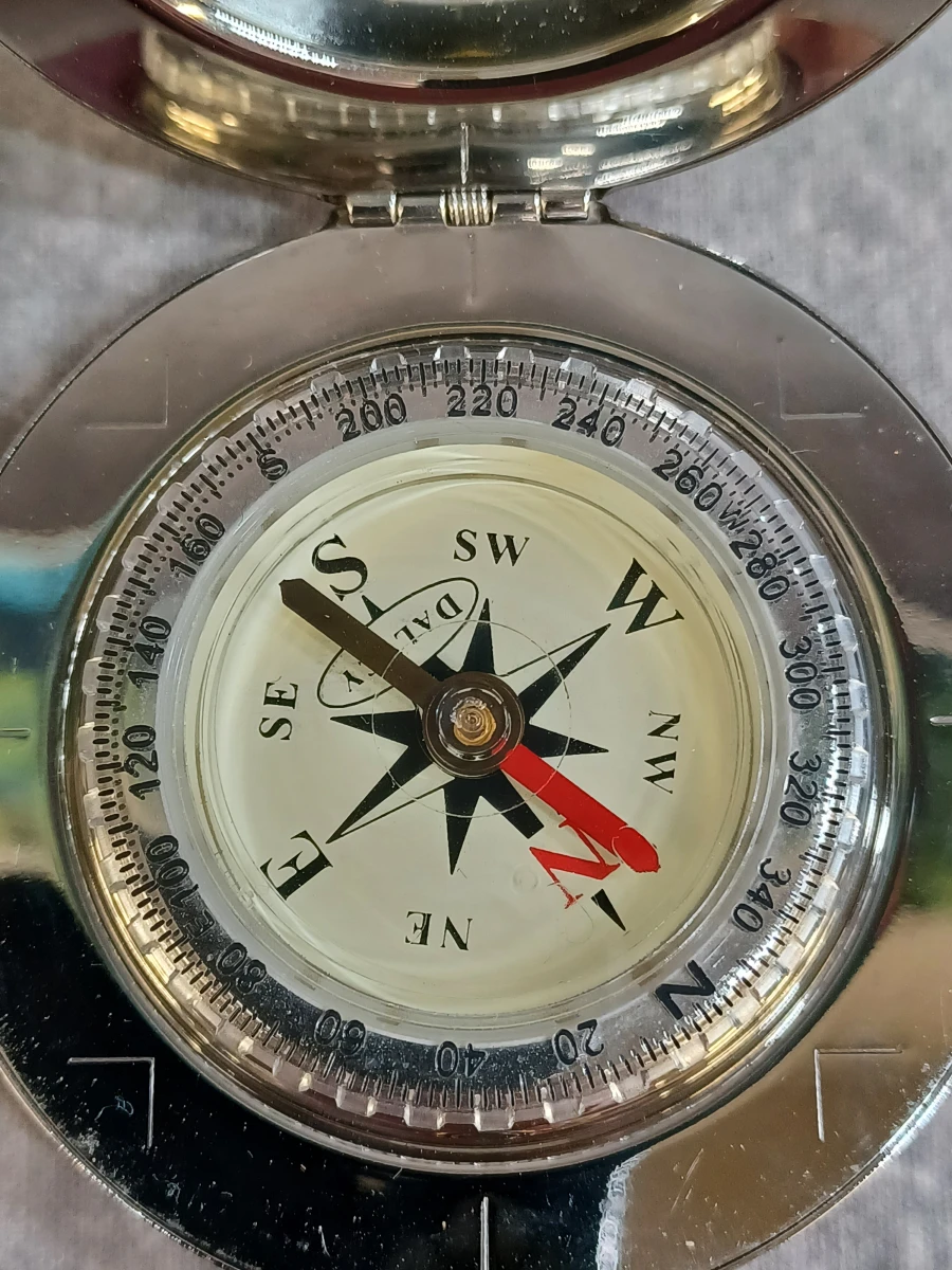 Vintage Dalvey "Voyager Compass" zakkompas - Made in Scotland - foto 2