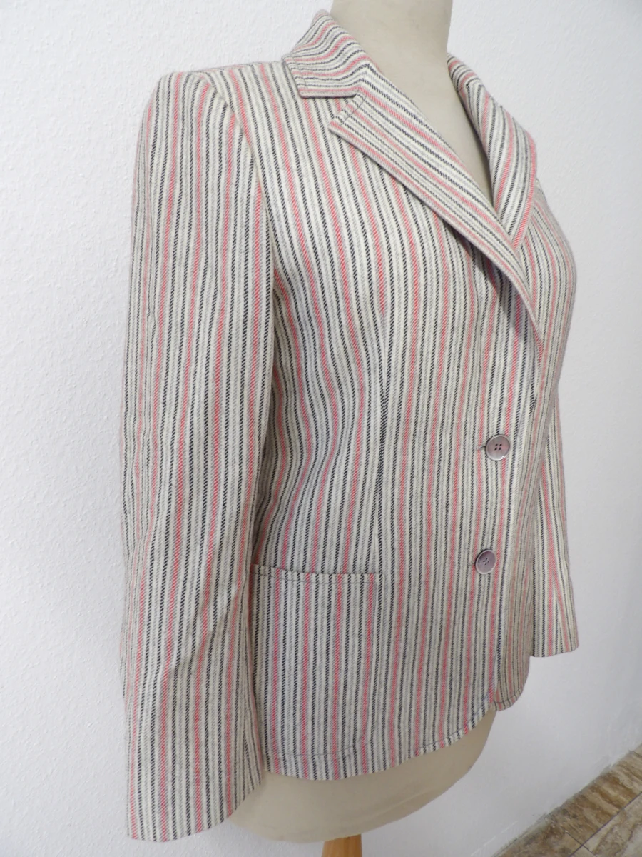 Vintage wollen damesblazer - Céline Paris - foto 2
