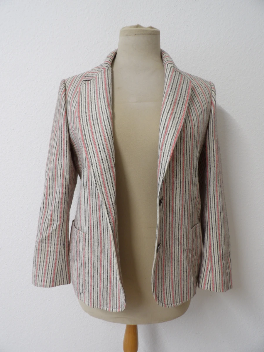 Vintage wollen damesblazer - Céline Paris - foto 3