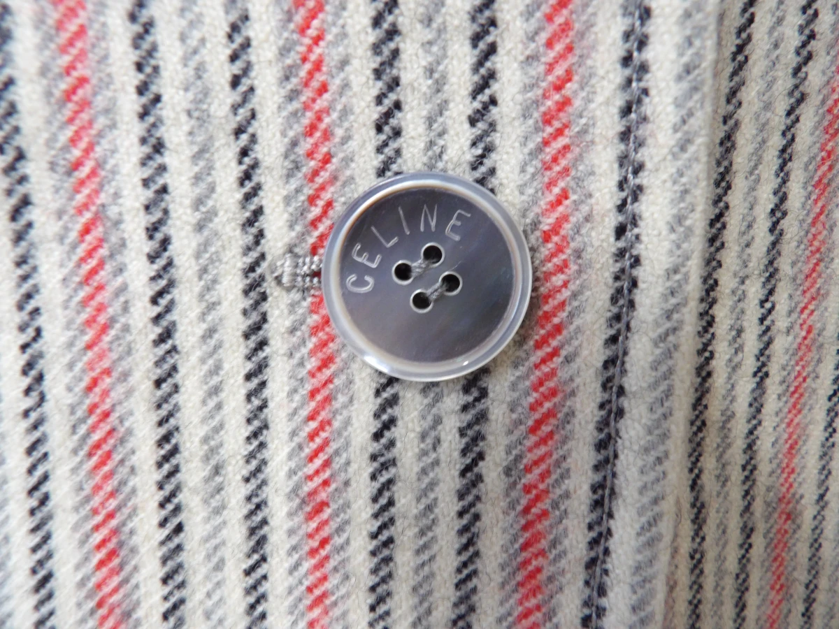 Vintage wollen damesblazer - Céline Paris - foto 5