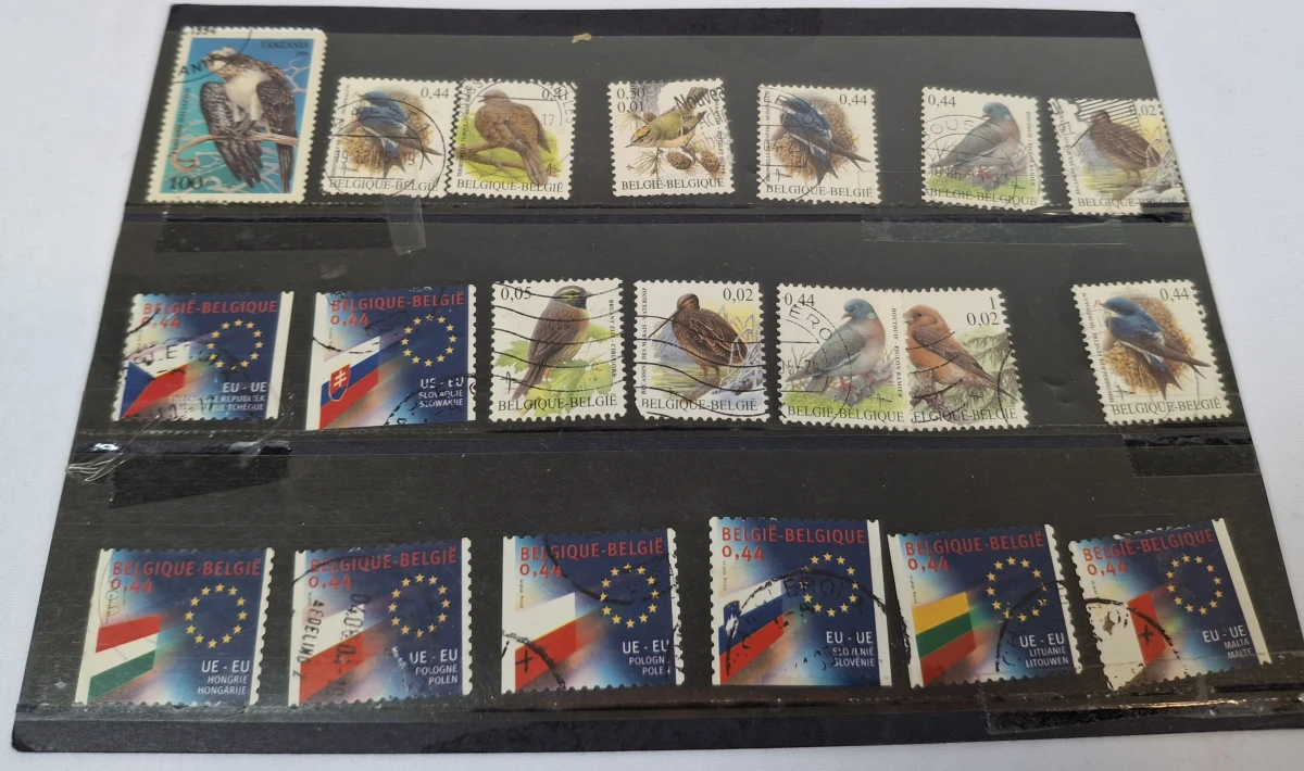 Verzameling diverse postzegels - foto 6