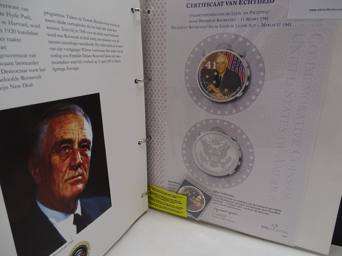 4 mappen Edel Collecties : United States of America en European monarchies - foto 15