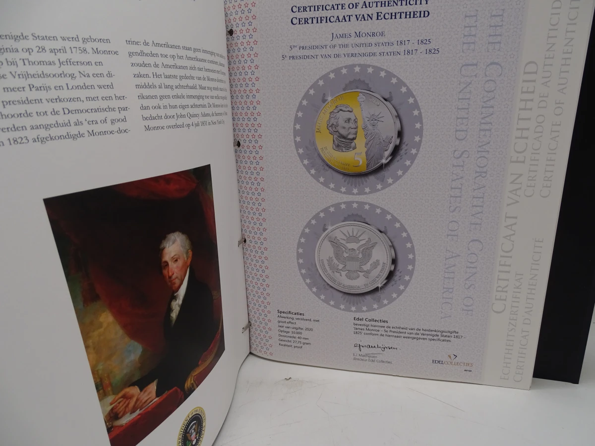 4 mappen Edel Collecties : United States of America en European monarchies - foto 56