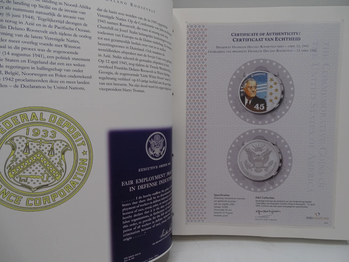 4 mappen Edel Collecties : United States of America en European monarchies - foto 29