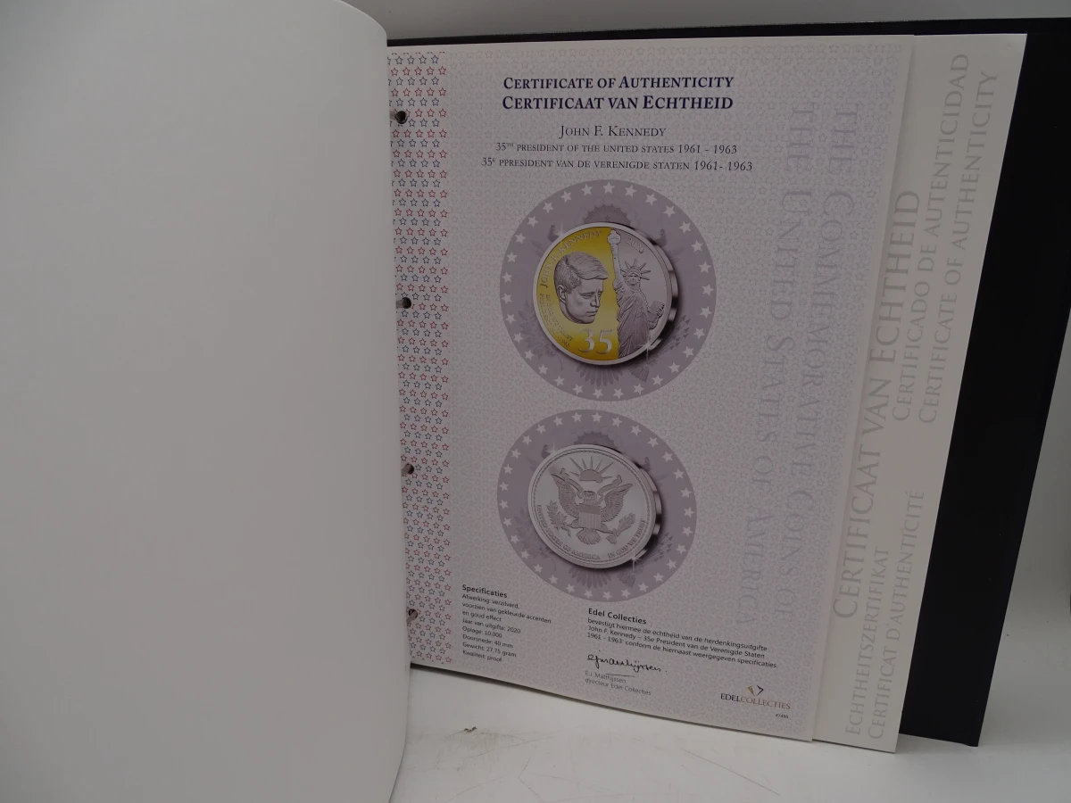 4 mappen Edel Collecties : United States of America en European monarchies - foto 60