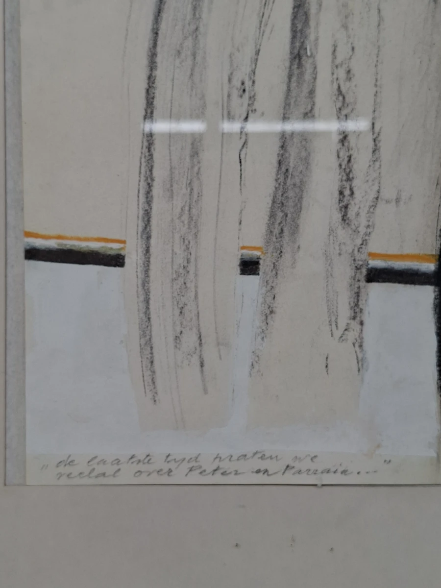 Willem Deneckere (1939-2000) – Uniek Groot Kunstwerk (1994) – Handgesigneerd - foto 2