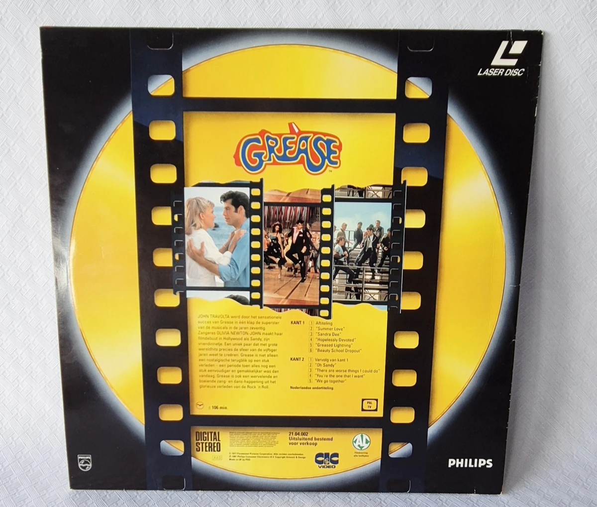 3 x 12-inch CD Video-platen (CDV) - foto 3
