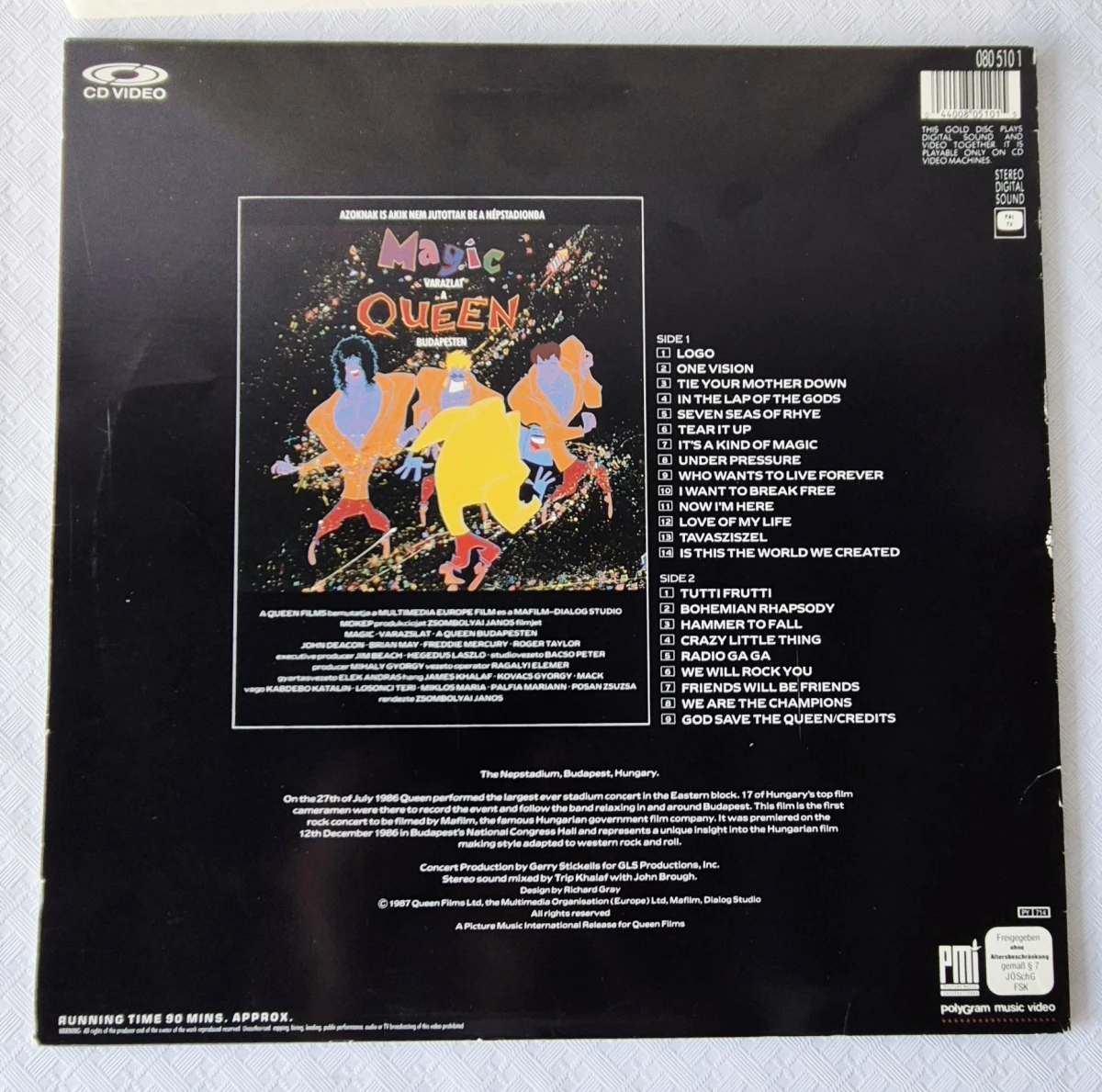 3 x 12-inch CD Video-platen (CDV) - foto 4