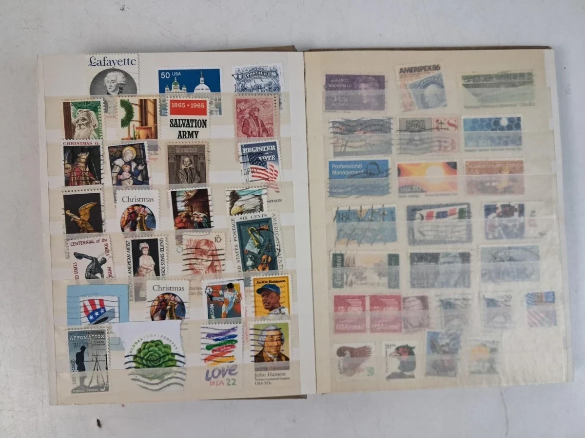 Zes boeken met postzegels - foto 19