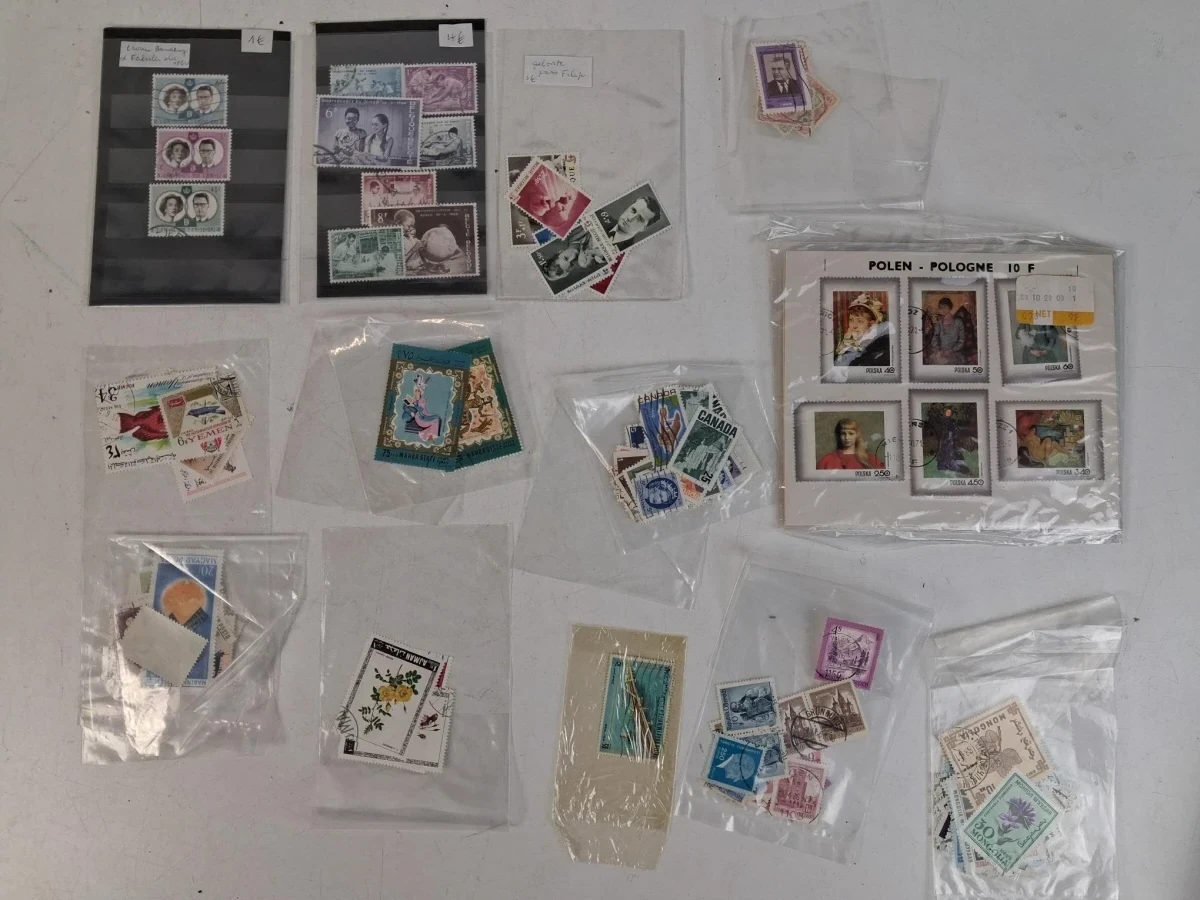 Lot thematische postzegels - foto 2