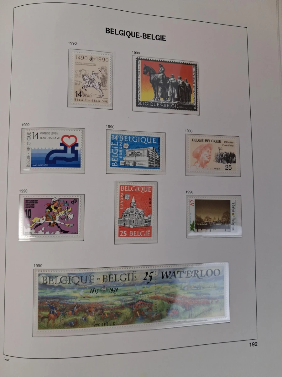 Drie boeken met postfrisse Belgische postzegels - foto 11