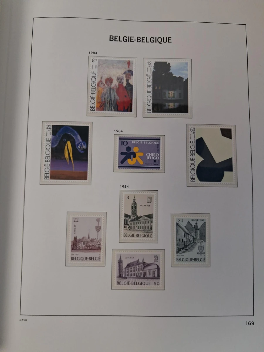 Drie boeken met postfrisse Belgische postzegels - foto 9