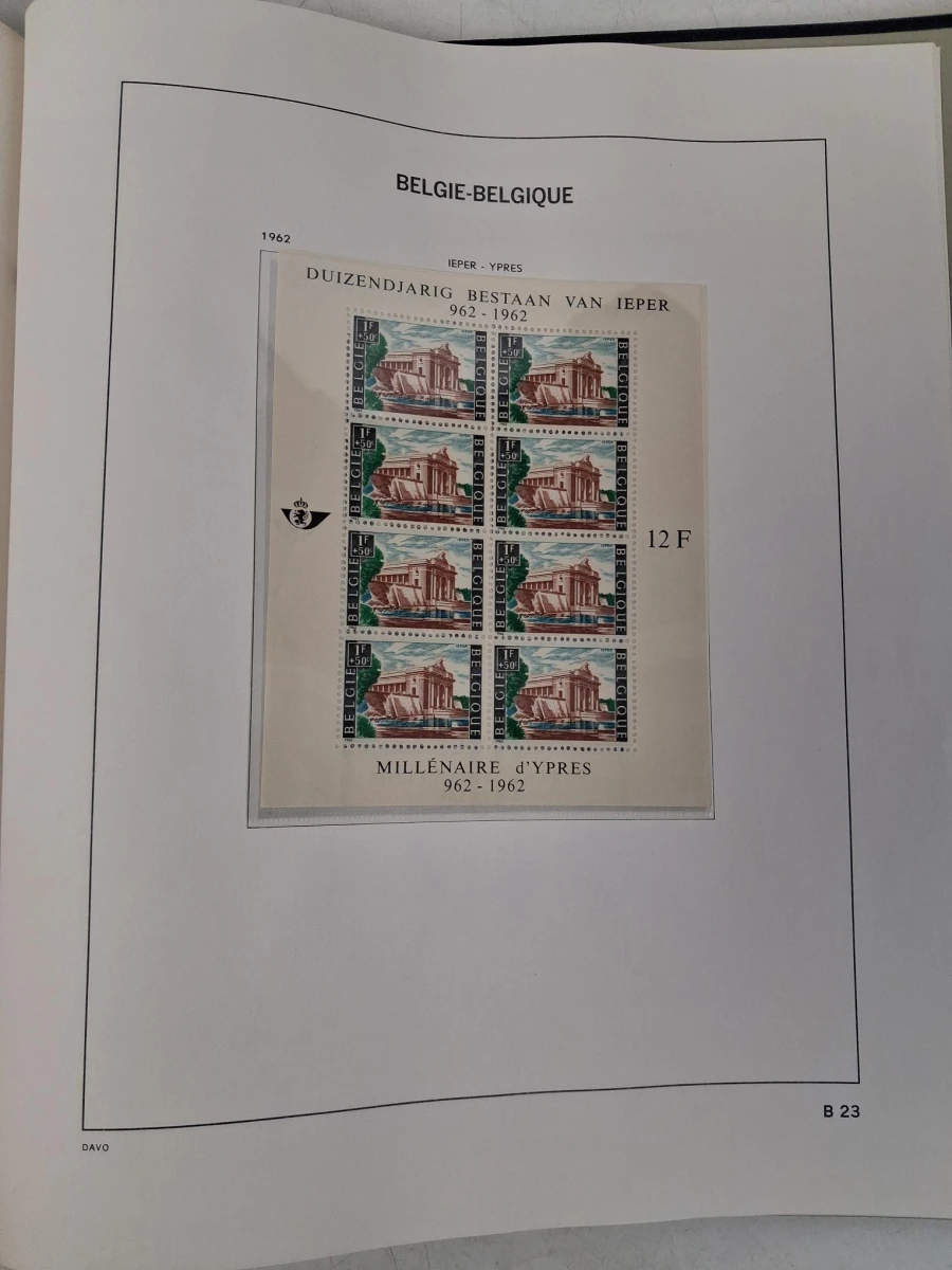 Drie boeken met postfrisse Belgische postzegels - foto 16