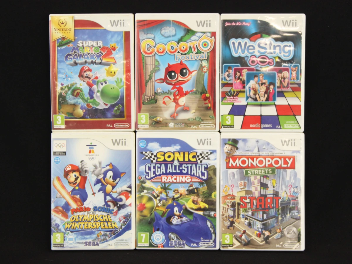 Lot van 30 Wii-games - foto 3