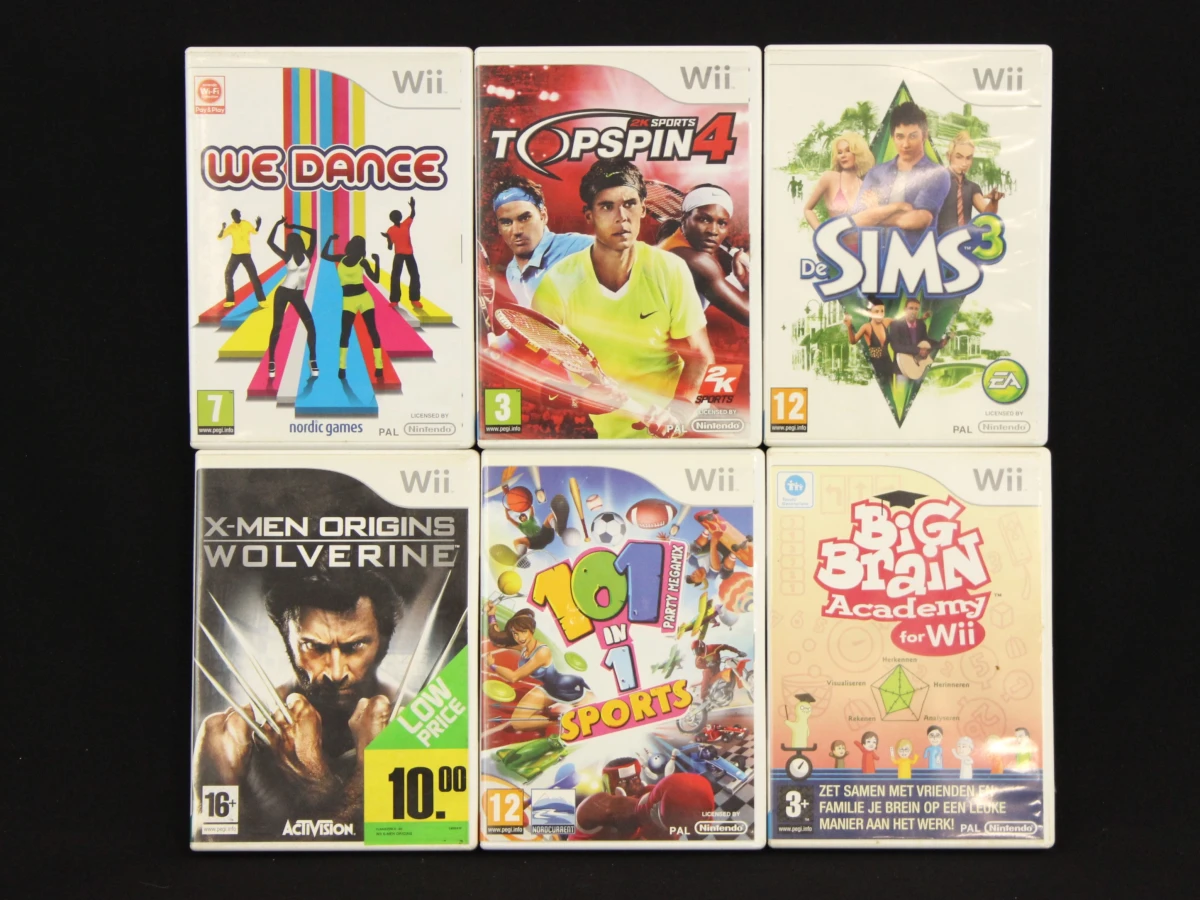 Lot van 30 Wii-games - foto 4