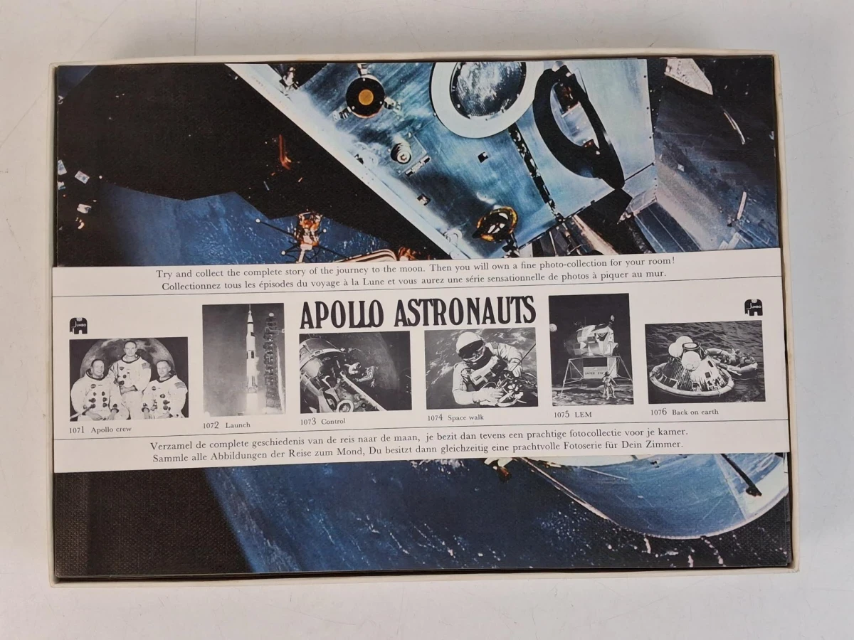 Vintage puzzel : 1073 (Apollo Control) uit de vintage Jumbo "Apollo Astronauts" puzzelserie uit 1972 - foto 3
