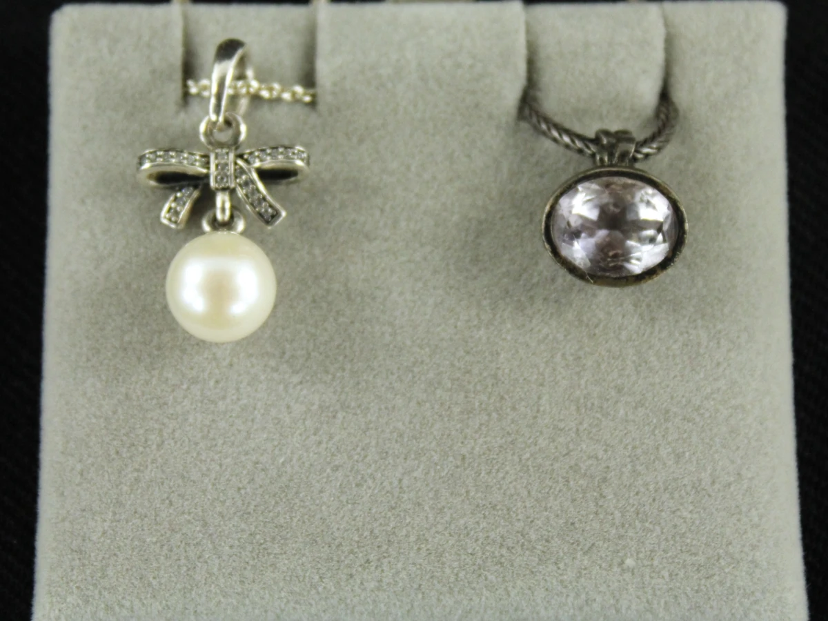 Lot Pandora sterling zilveren juwelen in Pandora juwelendoos - foto 7