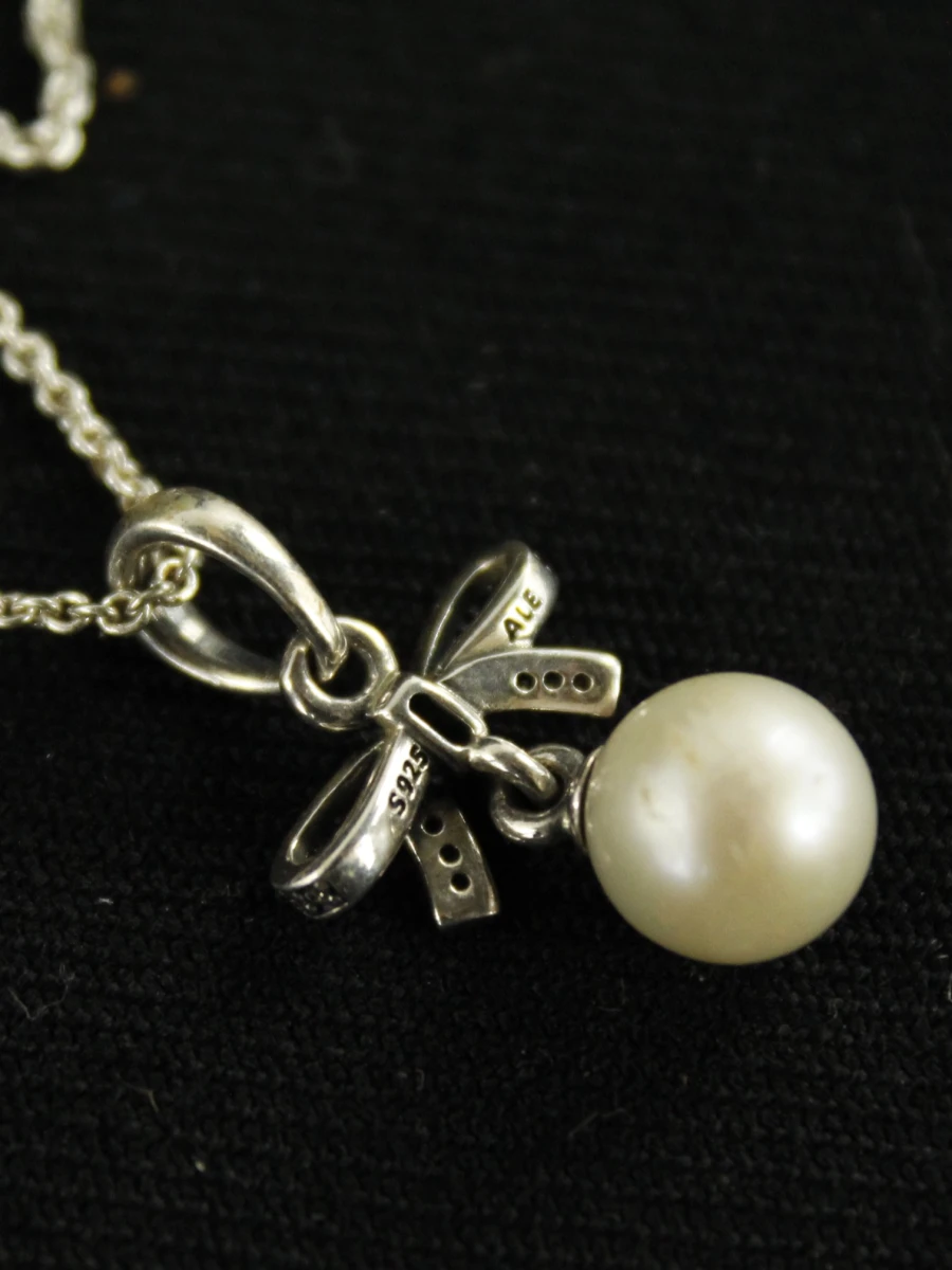 Lot Pandora sterling zilveren juwelen in Pandora juwelendoos - foto 9