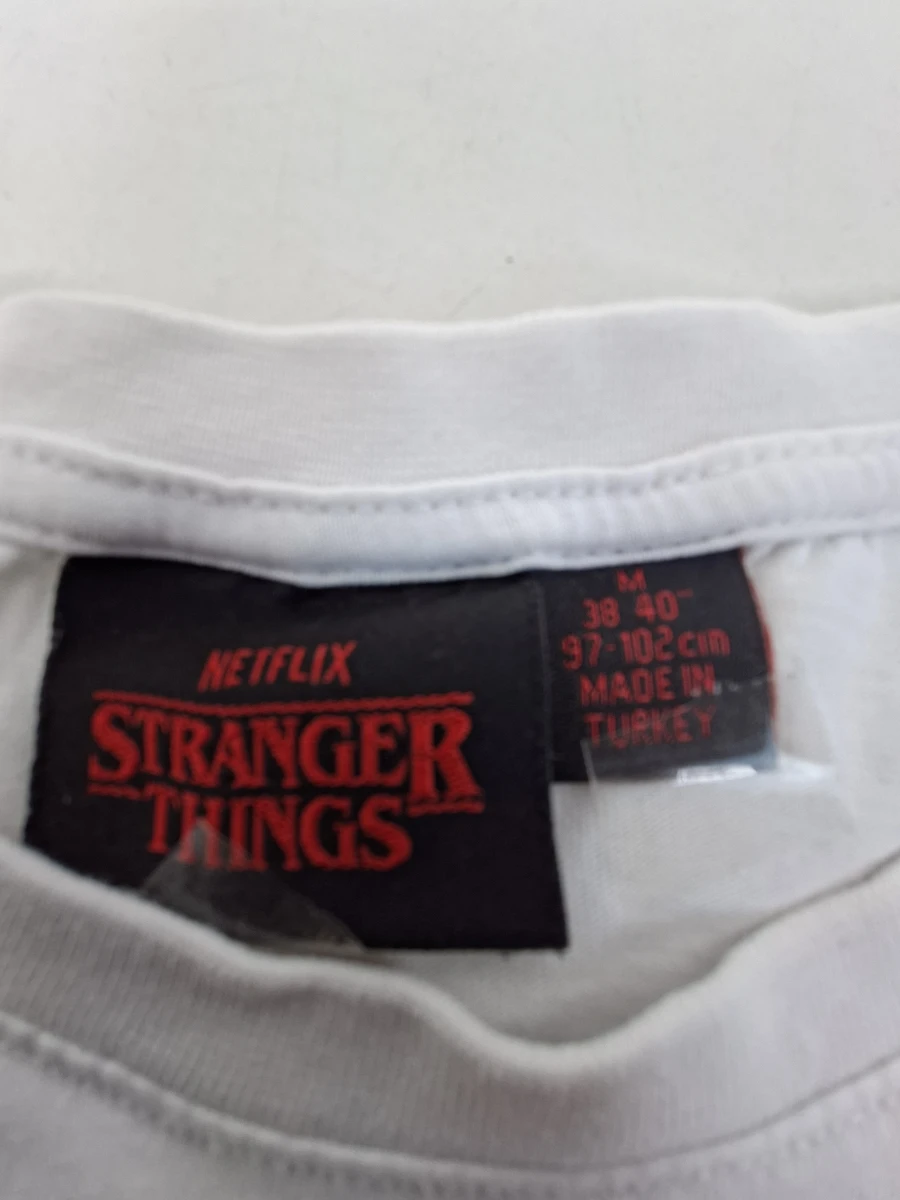 Origineel Stranger Things Logo T-Shirt – Maat M (Officieel Netflix) - foto 2