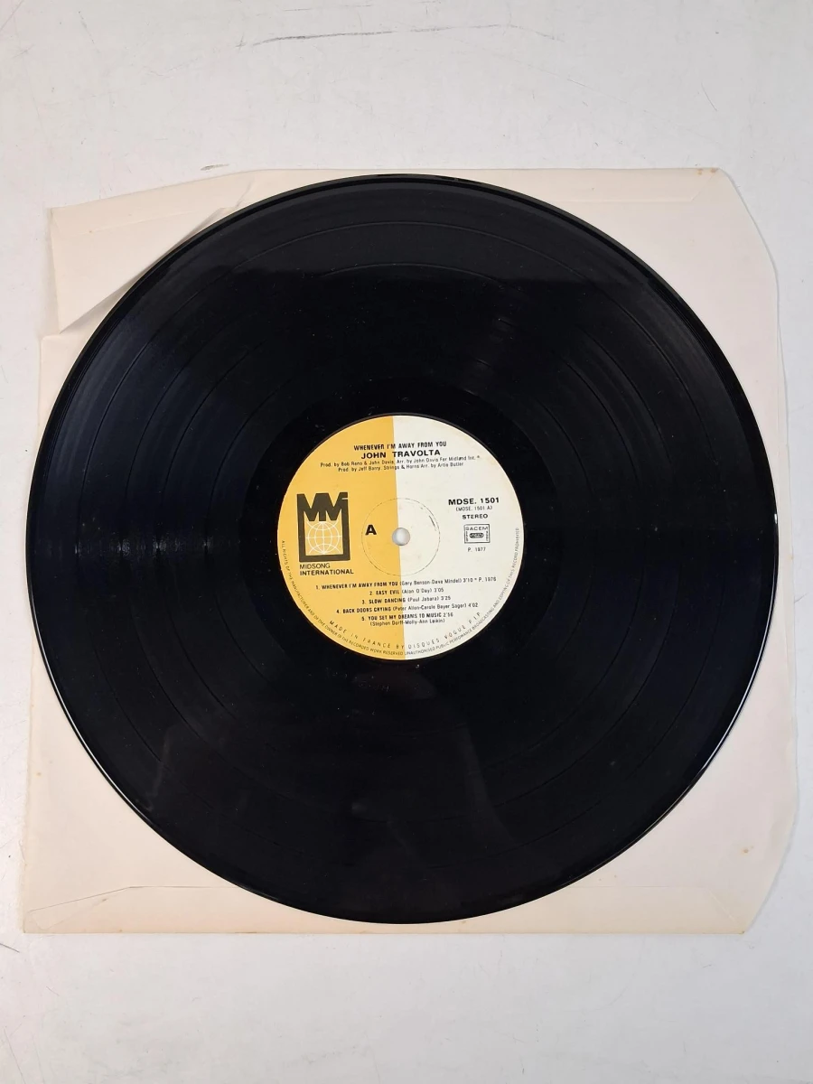 LP : "Whenever I'm Away From You" van John Travolta - foto 3