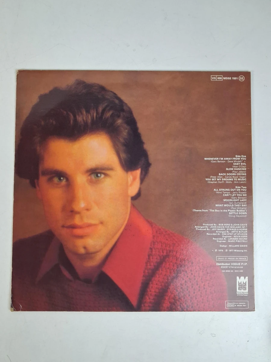 LP : "Whenever I'm Away From You" van John Travolta - foto 2