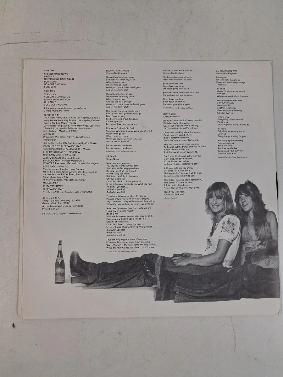 LP : "Rumours", Fleetwood Mac - foto 4