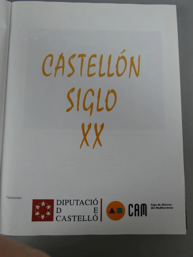 Boek Castellón Siglo XX geschiedenis provincie - foto 4