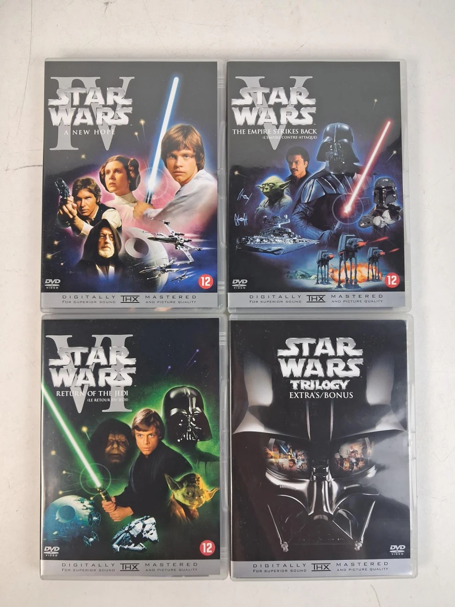 Star Wars Trilogy 4-disc DVD-boxset uit 2004 - foto 2