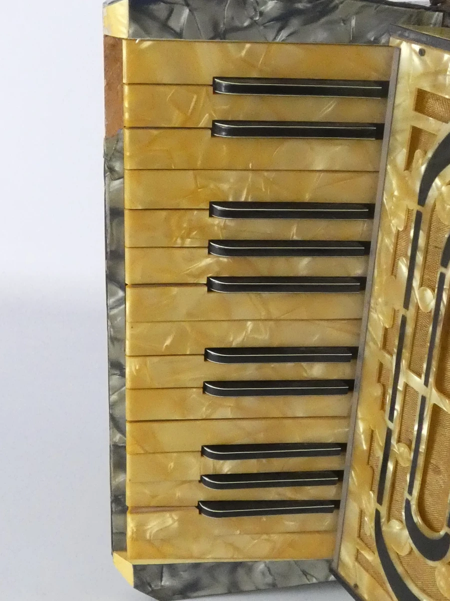 Vintage accordeon Johannes Adler - Duitsland - foto 2