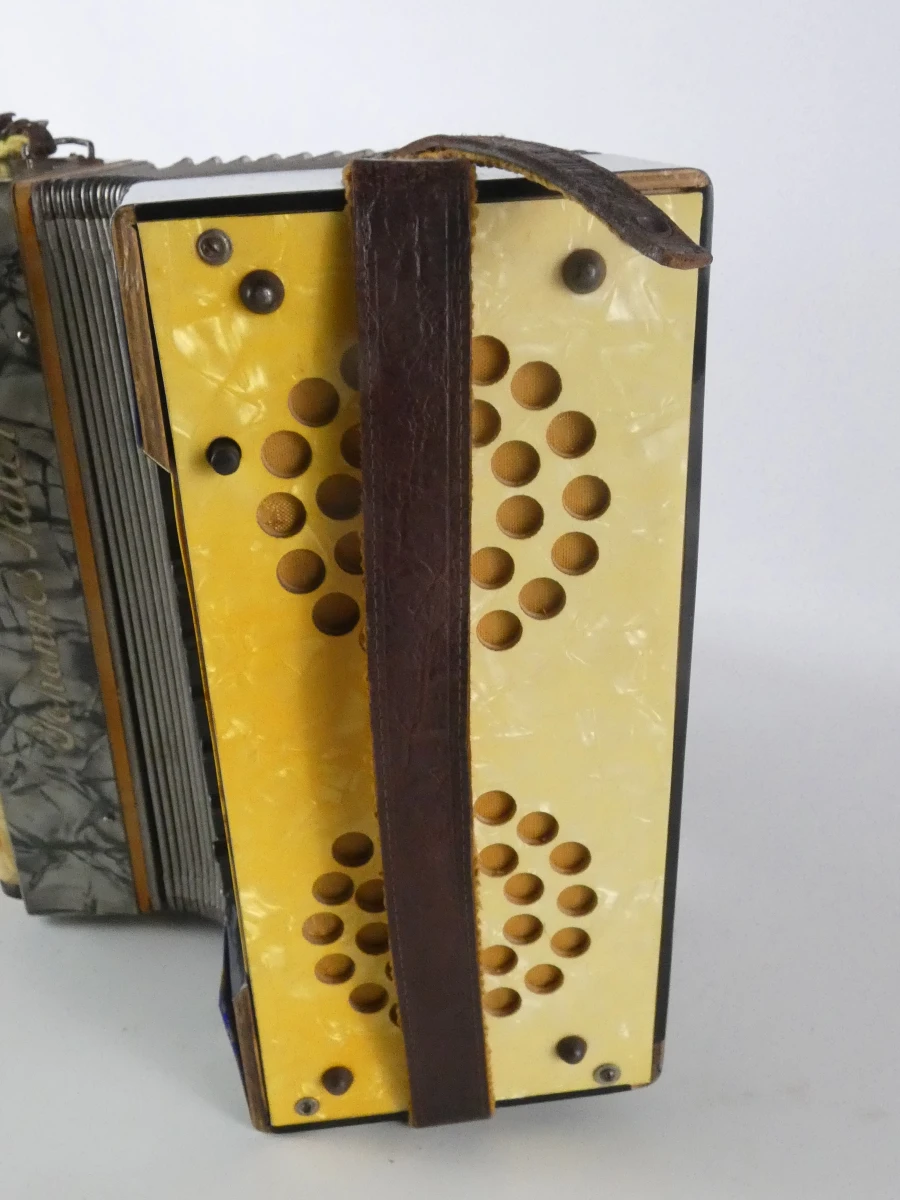 Vintage accordeon Johannes Adler - Duitsland - foto 6