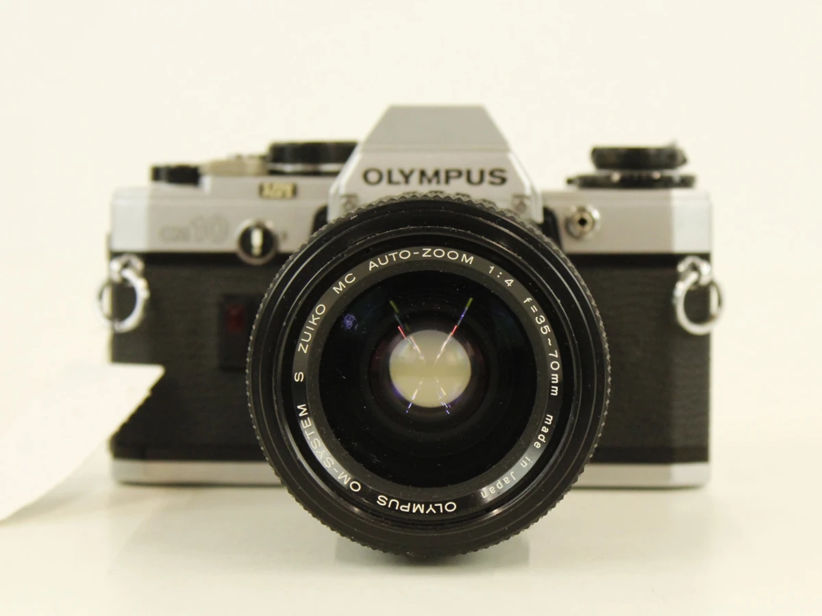 Olympus OM-10 analoge spiegelreflexcamera met 35-70mm lens - foto 2