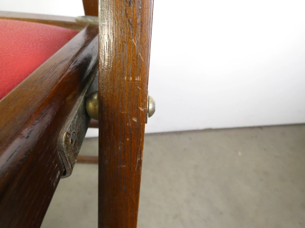 Twee 'Shanghai' klapstoelen - jaren 50 – Rechte Variant - foto 13