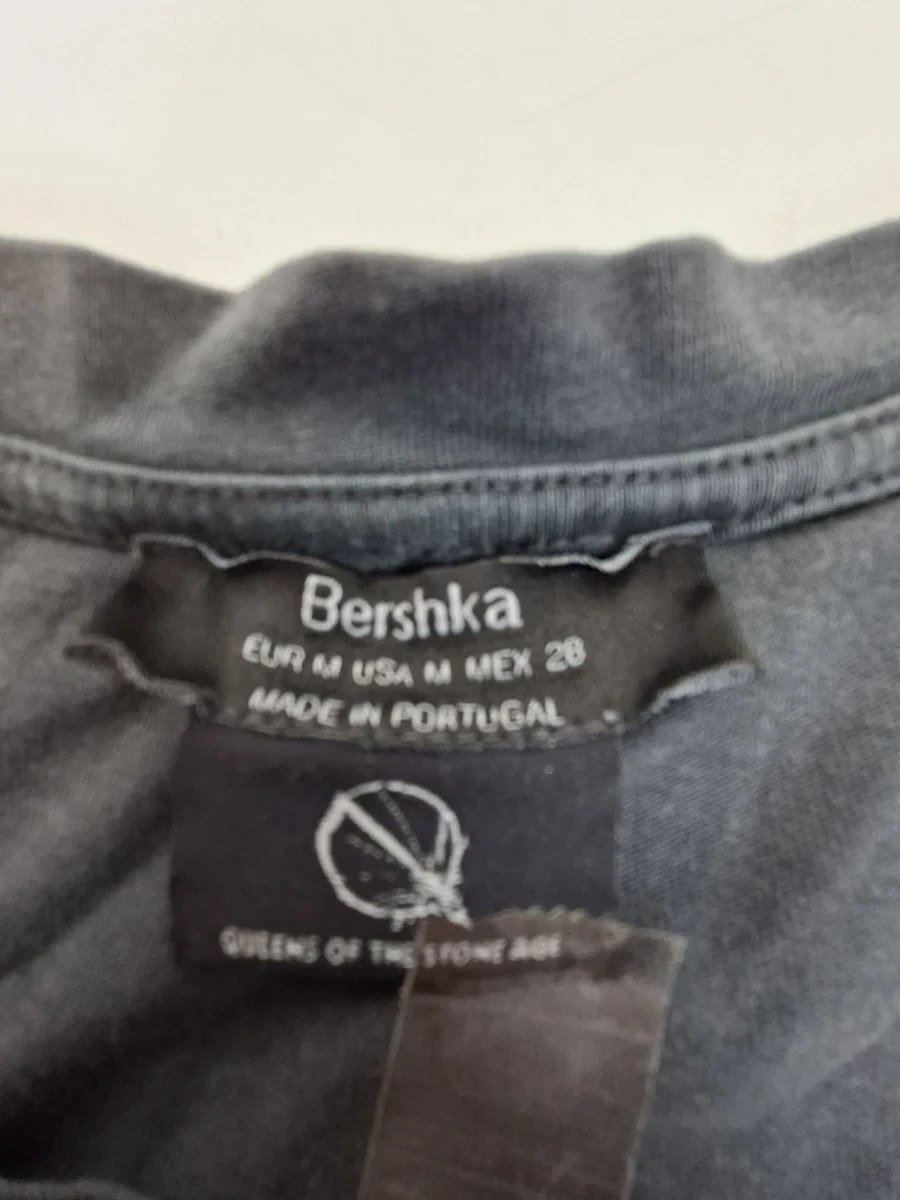 Origineel Queens of the Stone Age Cropped T-Shirt – Maat M (Bershka) - foto 3