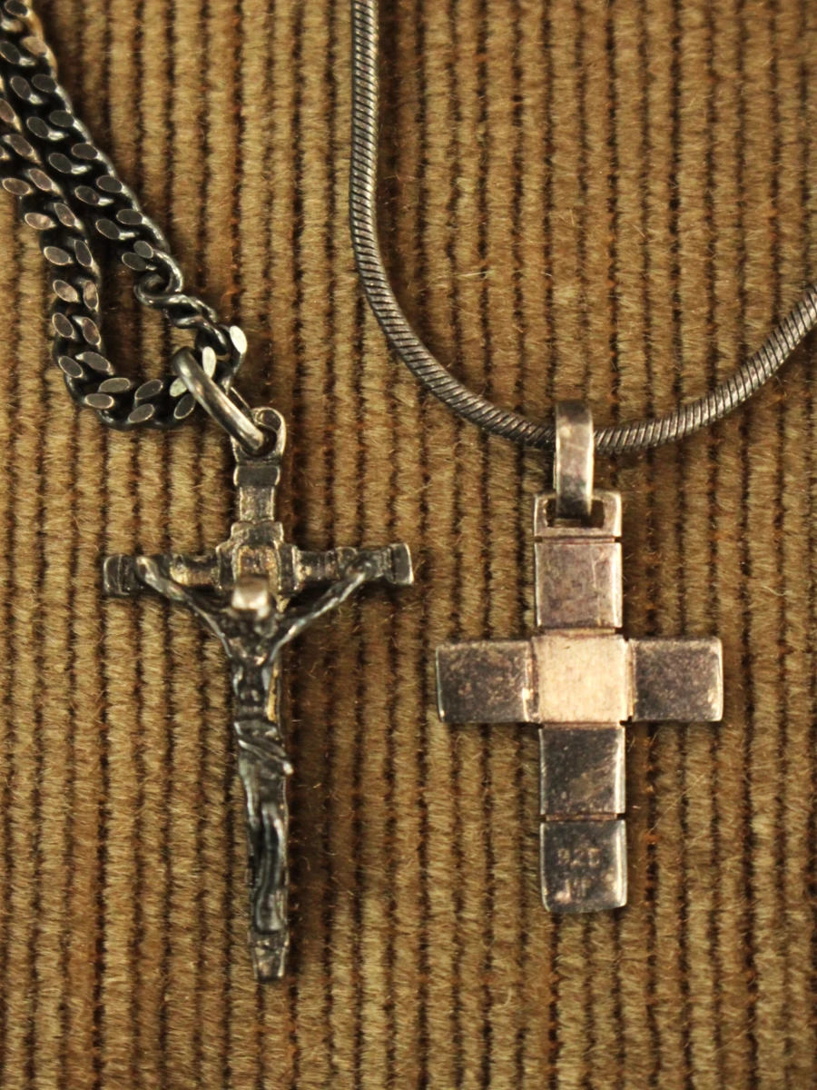 Lot zilveren religieuze devotionalia - foto 3