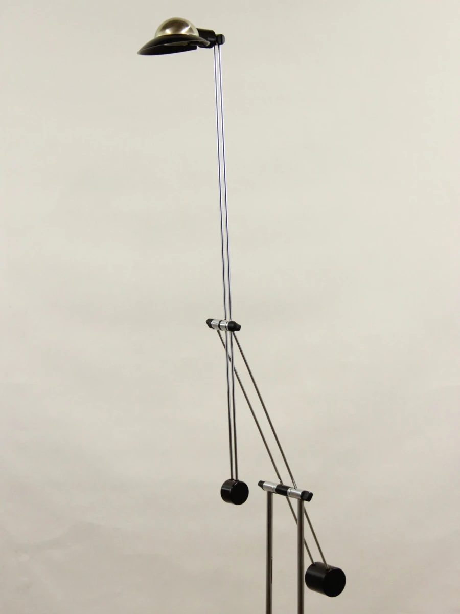 Vintage Minimalistische Halogeen Vloerlamp met Contragewicht (Jaren '80) - foto 5