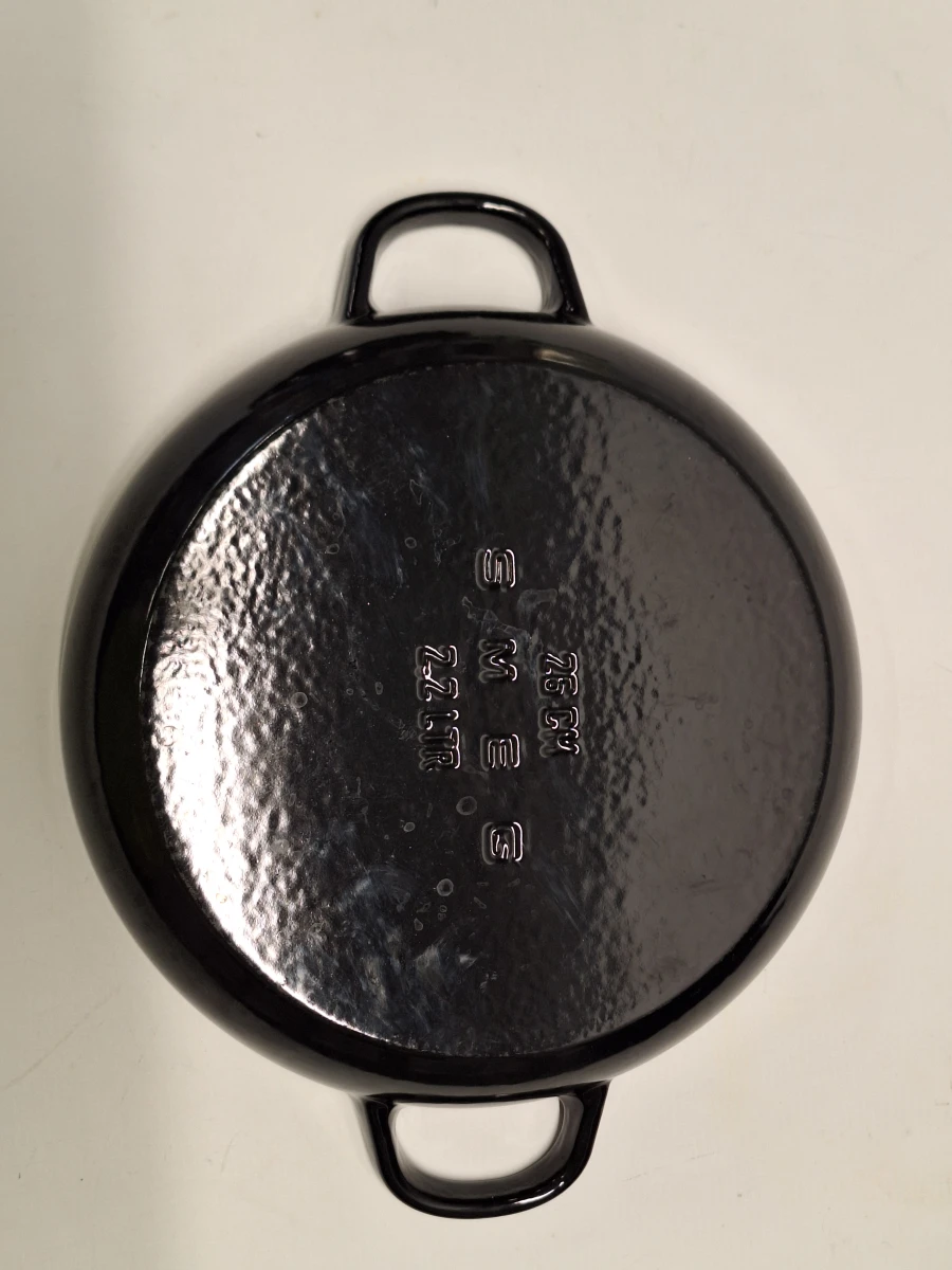 Smeg geëmailleerde gietijzeren braadpan - diameter 26 cm, inhoud 2.2 liter - foto 5