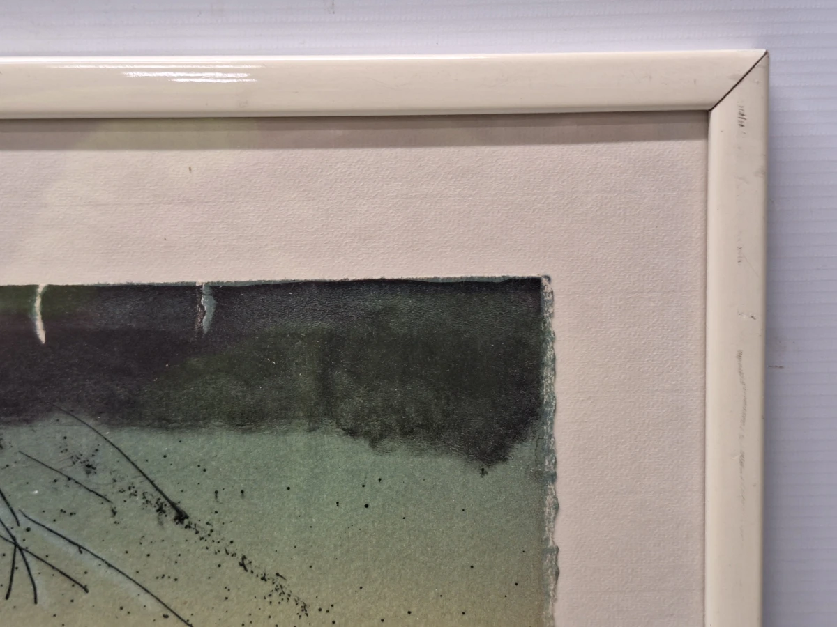 Abstract landschap - gesigneerde grafiek, 1982, 9/12 - Dirk De Bruycker - foto 6