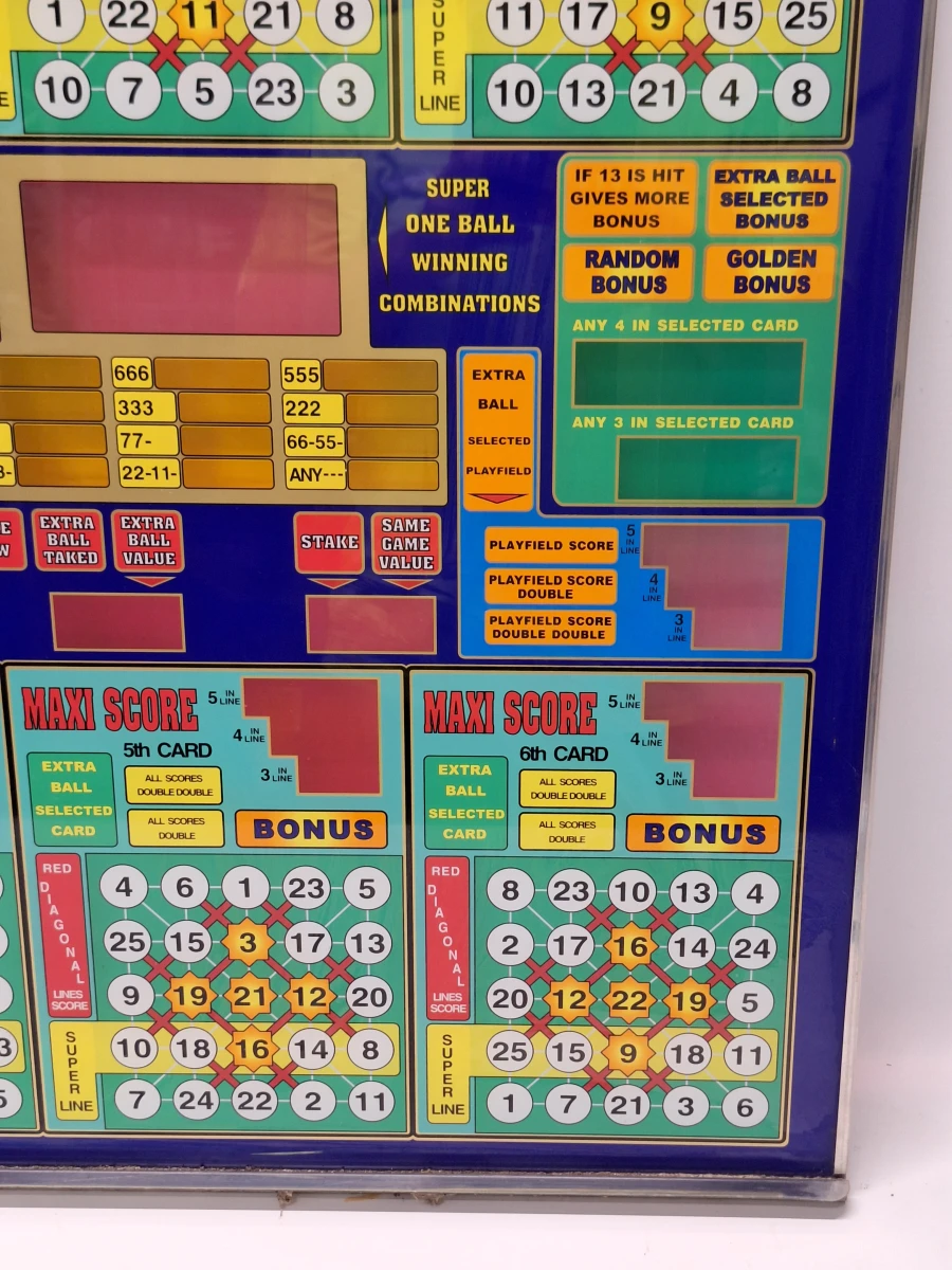 Montana “Maxi Score” - kleurrijke kopruit van een bingoautomaat - foto 5