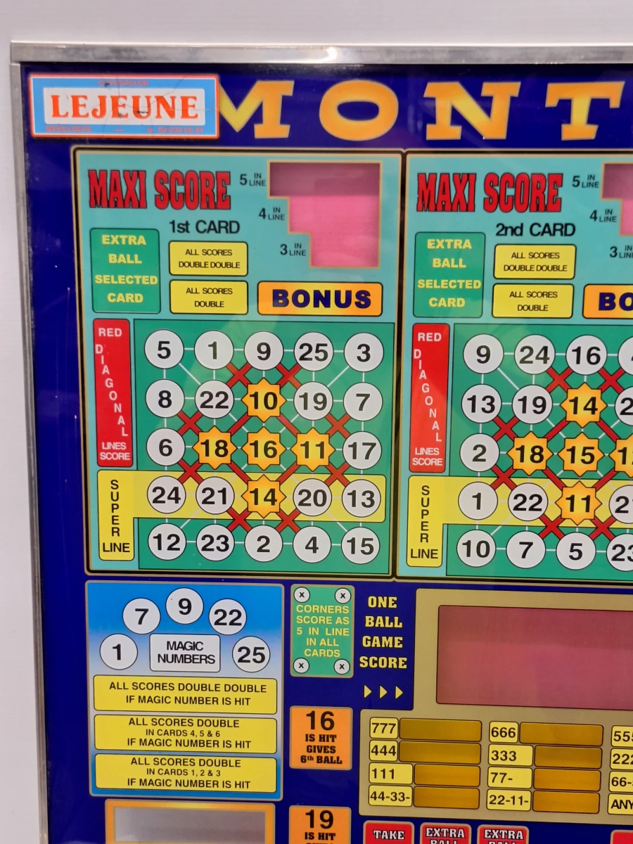 Montana “Maxi Score” - kleurrijke kopruit van een bingoautomaat - foto 3