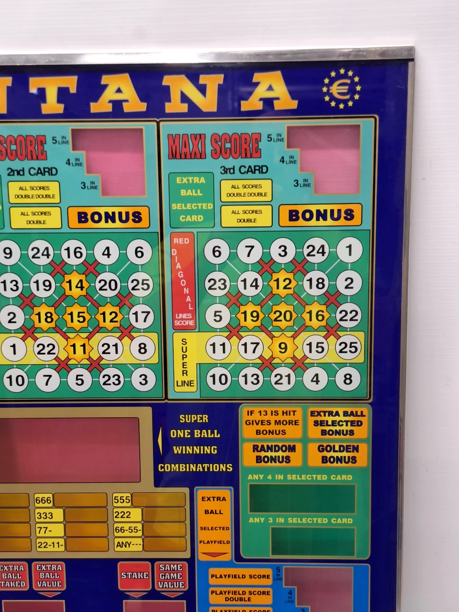 Montana “Maxi Score” - kleurrijke kopruit van een bingoautomaat - foto 4