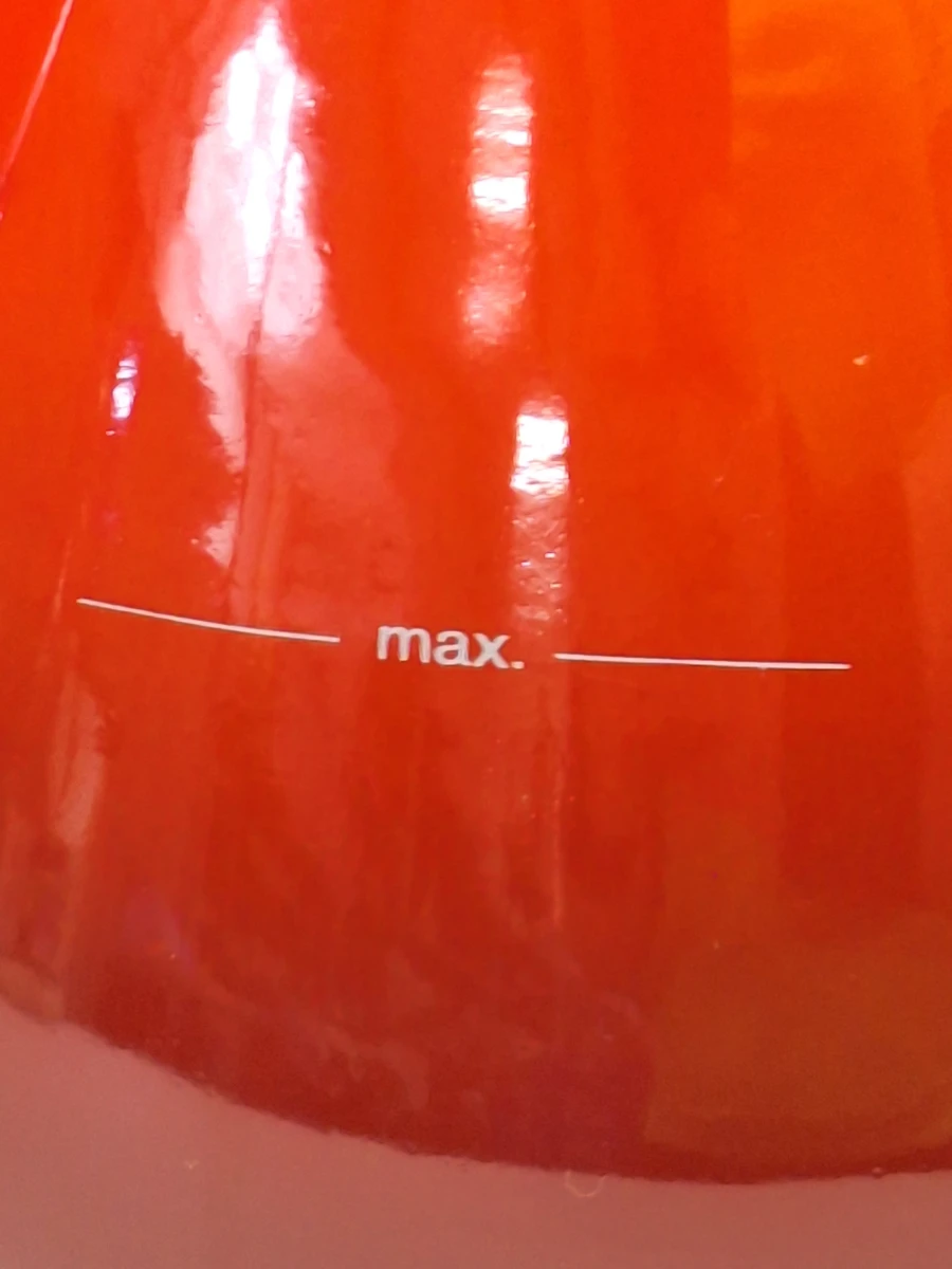 Originele Le Creuset Kone fluitketel in de kleur oranjerood - foto 13