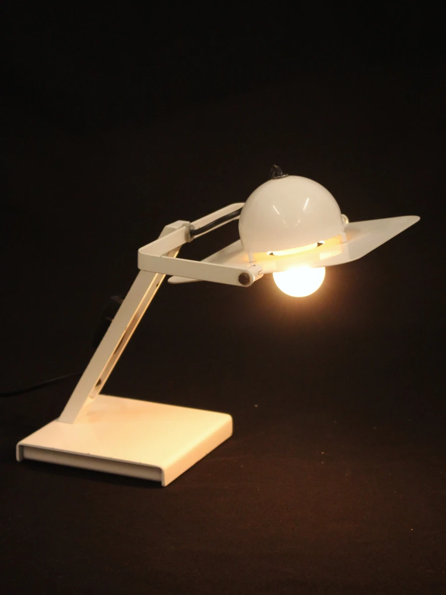 Vintage bureaulamp – vermoedelijk Italiaans design, ca. jaren 1970–1980 - foto 9
