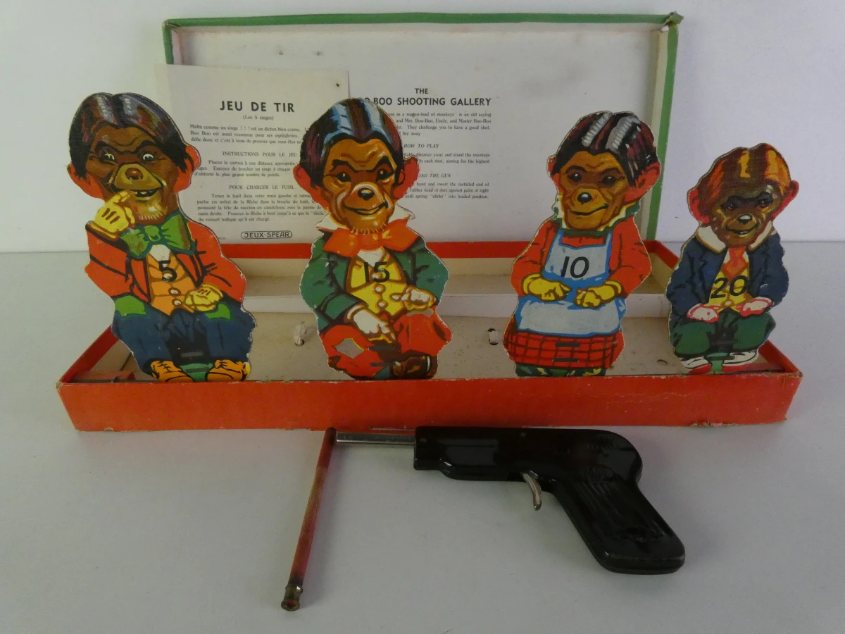 Vintage schietspel - Boo-Boo Shooting Gallery - foto 4