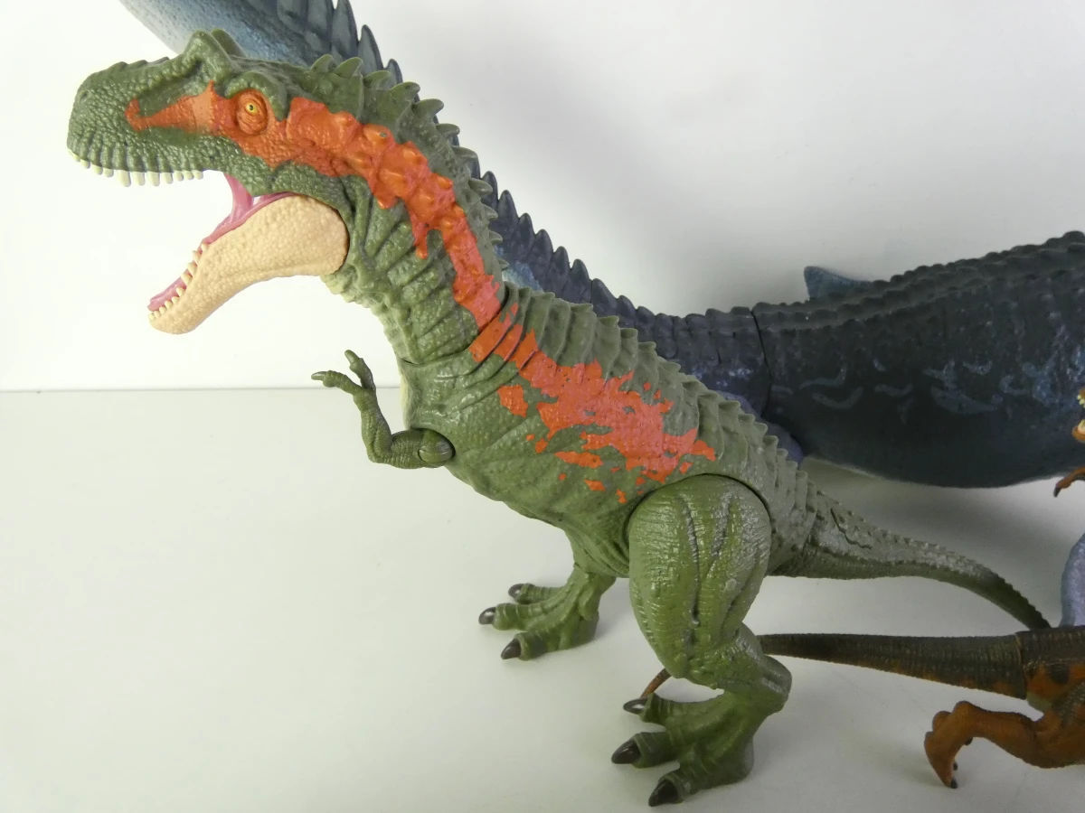 Jurassic Park speelgoedset met voertuigen, dinosaurussen en figuren - 1993 - foto 6