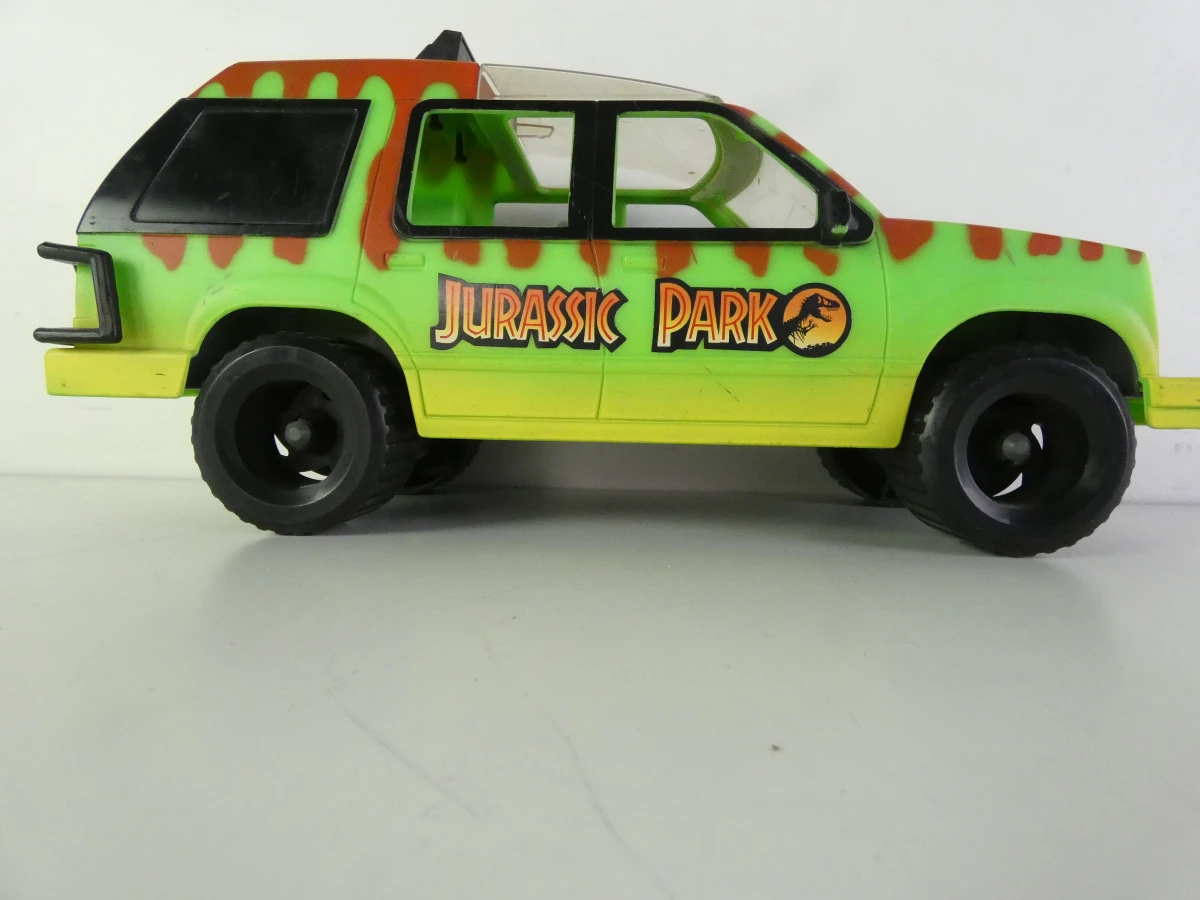 Jurassic Park speelgoedset met voertuigen, dinosaurussen en figuren - 1993 - foto 19