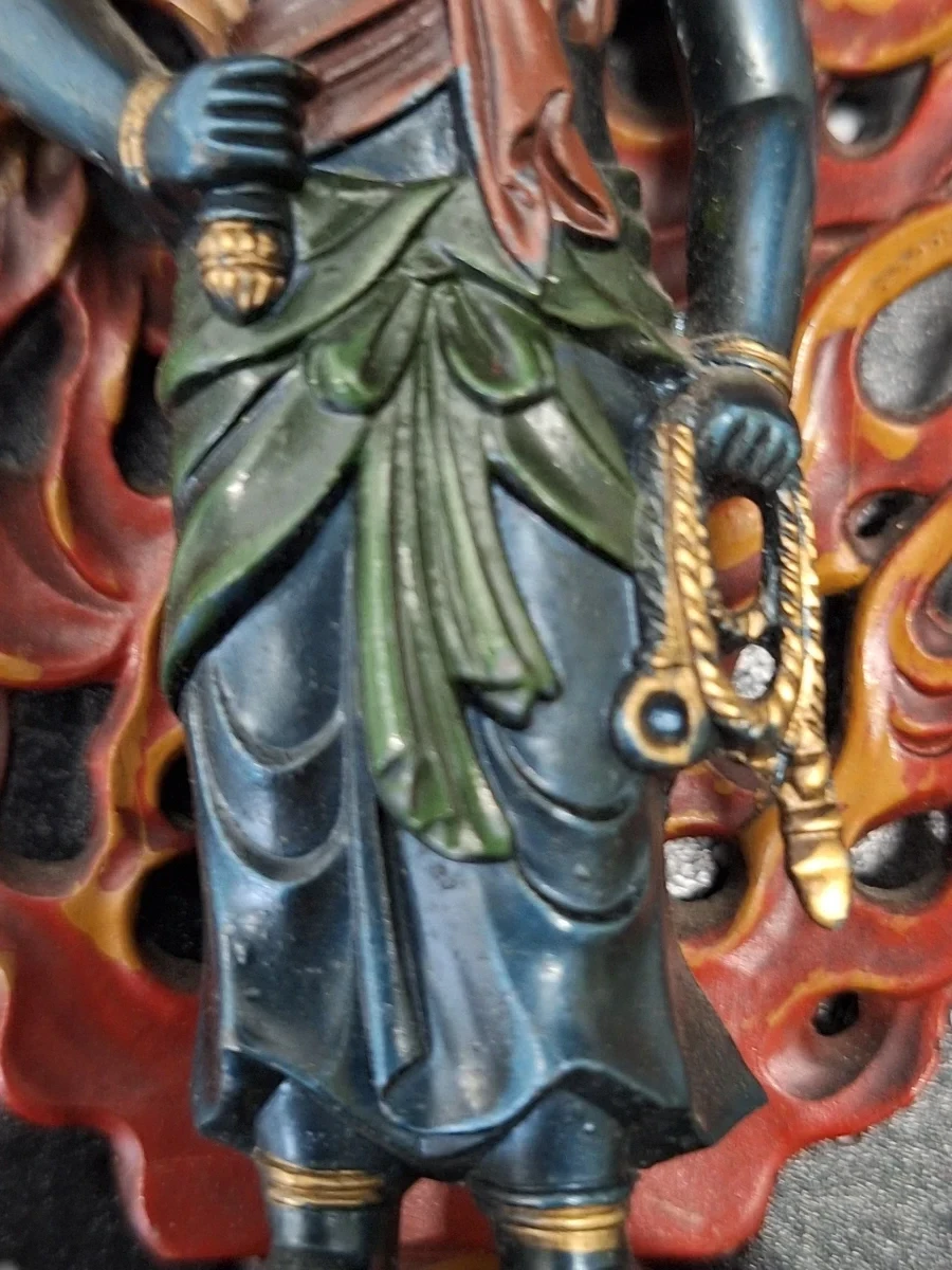 Japans bronzen Fudo Myoo boeddhabeeld van Makita Shuun - foto 5